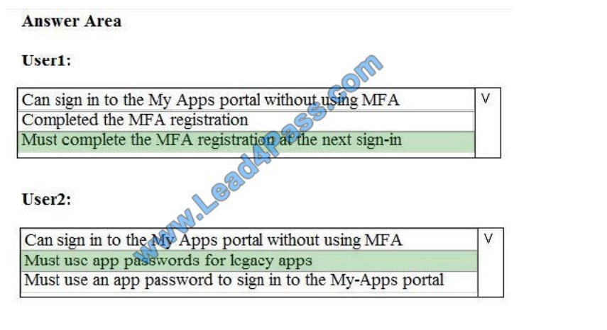 lead4pass ms-500 exam questions q1-3