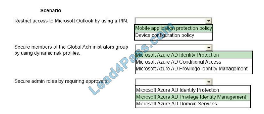 lead4pass ms-900 exam questions q12-1