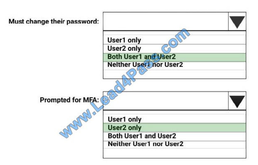 lead4pass ms-500 exam questions q12-2