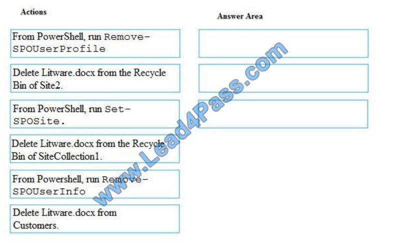 lead4pass ms-500 exam questions q6