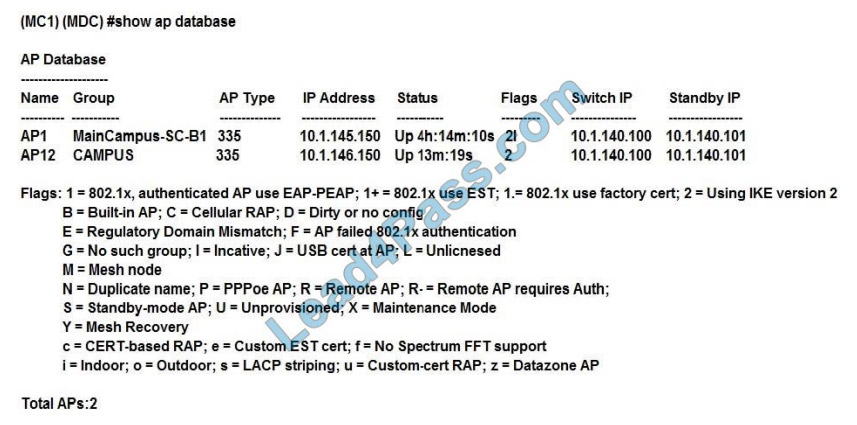 hp hpe6-a48 exam questions q9