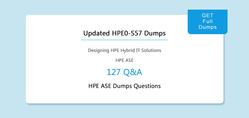 hpe0-s57 dumps